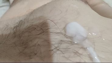Could This Be Your Photo? Intevsive masturbation man solo cum close up