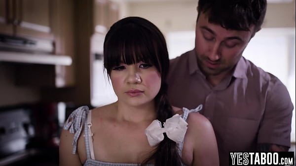 Big ass chubby teen seduces and fucks stepmoms sleazy big dick BF