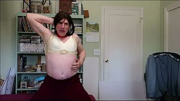 Super Super Tight Pants And Bra