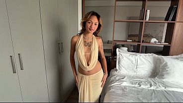 SWEET, PETITE AND FUCKS LIKE GODDESS ON FIRST CASTING - Sexy Brunette Latina Ready For Rough Sex Cowgirl Ride BTS