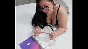 I ask my roommate for help with my male anatomy homework - Gabriela Salcedo