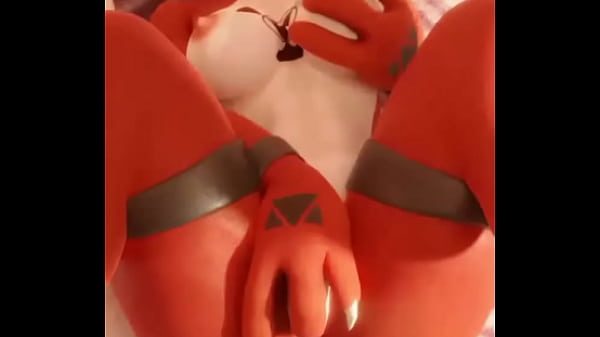 Digimon Guilmon  female masturbing