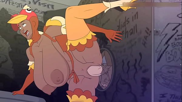 Big Top Thot Thanksgivinghole - This turkey costume is really sexy and she really knows how to suck it