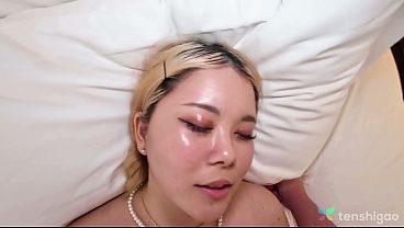 Horny blondeJapanese girl Mitu Aisaki wants a hard cock.