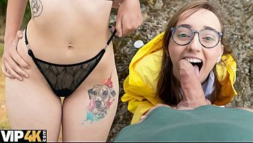 HUNT4K. She sucked a dick and kissed her BF after