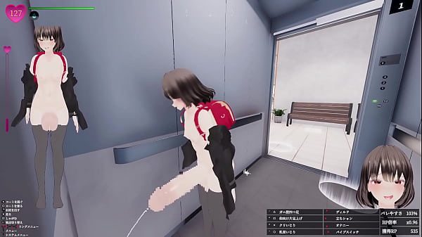 【プレイ動画014】ランドセル姿のデカ〇ン小〇生がショッピングモールでぶっかけまくり！秘密のエクスポーズ バレないように露出するマナカさん