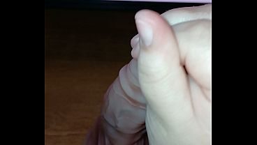 Stroking off your dick
