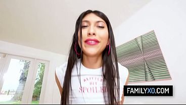 Latina stepdaughter uses stepdad's cock to get over her ex - Penelope Woods