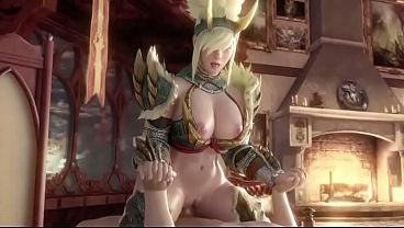 Monster hunter world hentai female hunter in zinogre armor gets creampie