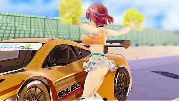 【MM3077】Short Hair Girl Eatem UP!
