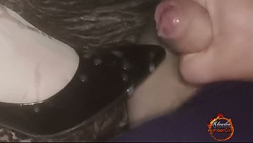 Molsar cums in shoes and pussy KlaudiaAmberGirl