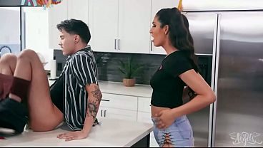 TRANS ANGELS - Joey Michaels Worships Zariah Aura’s Perky Tits While Getting Pounded In Missionary