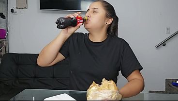 Hamburger puke
