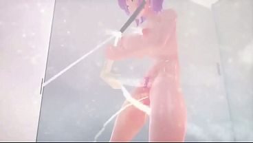 3D Girl masturbation