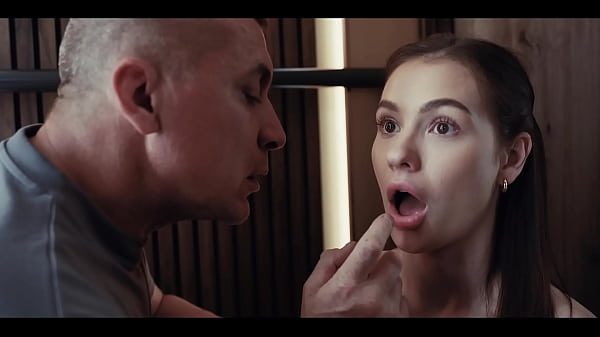 18 Years Old Bratty Girl Used by Older Handyman in Elevator - Freeze Time Stop Fetish Trailer