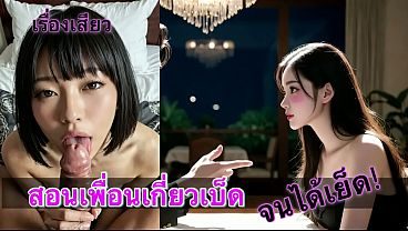 เรื่องเสียว สอนเพื่อนเกี่ยวเบ็ด จนได้เย็ด