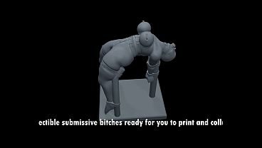 slave BDSM figure