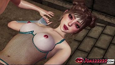 Sexy Redhead Jessy in Fishnet Pantyhose 3D Animation - Experience Big Tits Massage Accompanied by Moans, Intense Close-Up Pussy Fingering Until Soaked, and Standing Pussy Licking Leading to a Squirt Rule34 Hentai