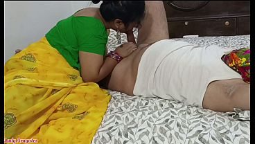Indian hot Milf Chachi vs hot teen!! Indian sex with hindi audio