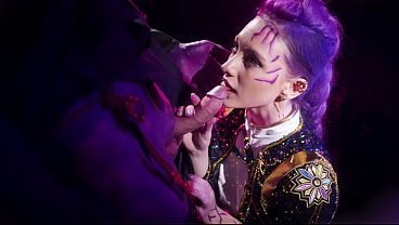 Melody Marks Drains Every Drop of Mystery Saja's Long Hard Cock - KPop Demon Hunters Porn Cosplay Parody