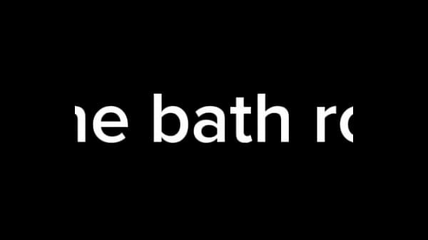 in bathroom