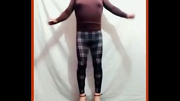 Movimiento sexi lencería jeens