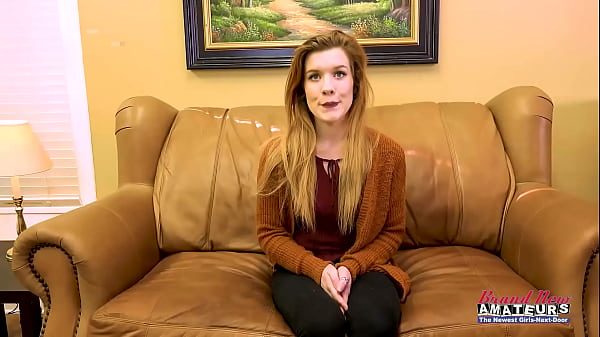 Charming Ginger Hottie Keaton Masturbates And Sucks A Candy Corn To Milk!