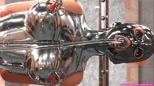 Metal Bondage by a Cruel Sister - 3D BDSM Comic Animation