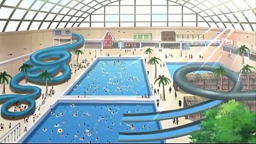 Hentai orgy at pool