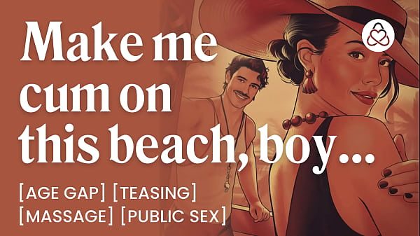 Hot MILF Fucked by a Lifeguard on a Beach – Public Sex & Teasing - ASMR Audio Porn – Erotic Audio Roleplay for Women