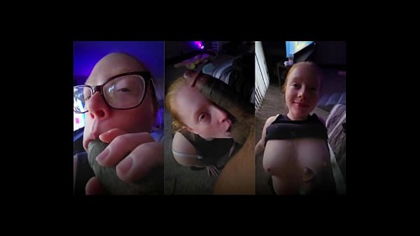 My best friends Thick nerdy girlfriend goes to the store to sneak link with me then lets me Cum on her soft titties