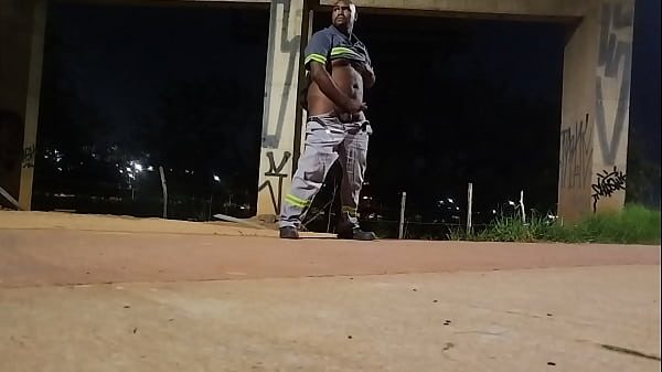 Me masturbando na rua