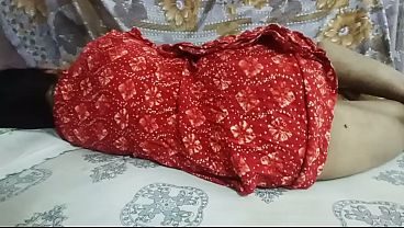 Boobs Pressed of Desi Girl in Salwar - Showing her Milky white ass