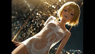 She Undressed Slowly in the Temple at Dusk