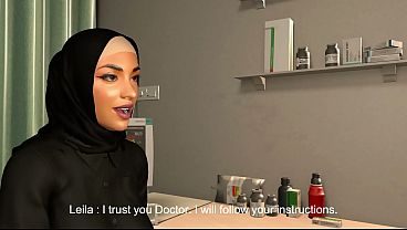 100% ANAL - 3D - Muslim girl getting assfucked by an old pervert doctor (fantasy story)
