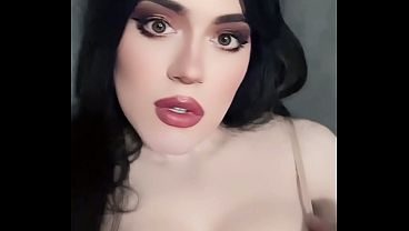 I used a fake vagina and fake tits to masturbate like a woman.