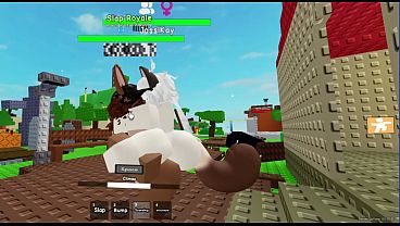Furry Fucks a Roblox Femboy