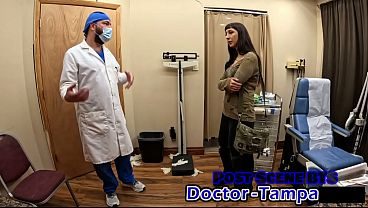 Dr Tampa - Selena Sativa's 1st Gyno Exam