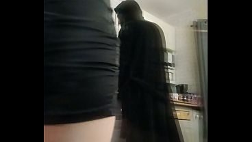 SPICY UKRAINIAN GET'S SLUTTED OUT IN THE KITCHEN BY BLACK CHRIST PRT.1