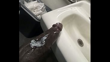 Beating My Dick @ Work