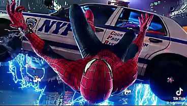 Polyester spiderman