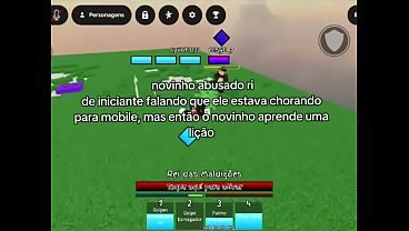 Novinho ri de iniciante falando que ele estava chorando para mobile, mas então o novinho aprende uma lição!