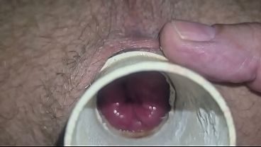 Interior da Cuceta Rosada com Alargador Anal.