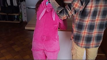 Innocent stepdaughter seduced, tesed and fucked by perv stepdad! Teen stepdaughter taboo