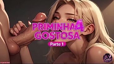 Prima Gostosa 4 - Parte 1 - Contos Animados - AI-generated