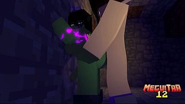 Steve em busca do diamante perdido (Livia X Steve) [Pornô de Minecraft]