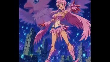 [Generado por ia] Piyomon mostrando tetas