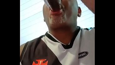 Festinha Bisex de Natal na casa do Papai Noel Tigrão Negro - Tia Camila