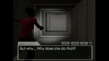 Successful escape from Seraphine and attempt to leave the apartment. The Apartment Visual Novel