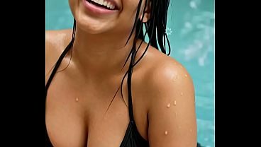 Hot girl enjoying the chill life